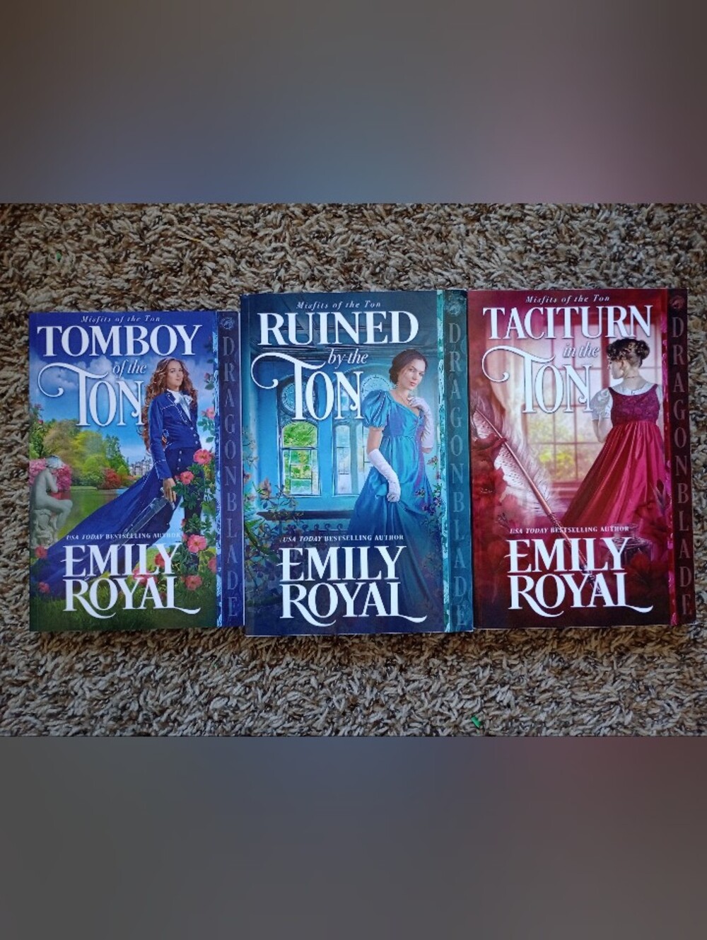 Misfits of the Ton series by Emily Royal